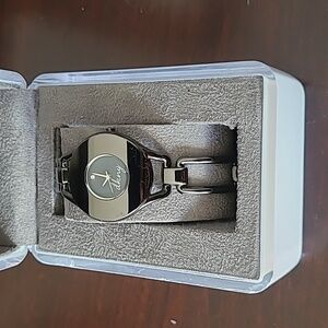 DKNY ladies watch, gunmetal grey colour